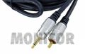 PRZEWÓD / KABEL wtyk RCA – wtyk mini Jack 3,5mm 1,5m VITALCO