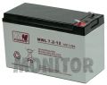 Akumulator MWL 12V 7,2Ah 6,3mm MWL 7,2-12L