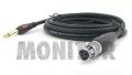 PRZEWÓD / KABEL mikrofonowy Prolink Acoustic wtyk Jack 6,3mm - gniazdo canon (XLR) MSC 0460 3m