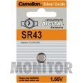 BATERIA SR43 1,55V CAMELION 1szt.