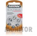 Bateria słuchowa V312 RAYOVAC EXTRA 1,4V Zinc-Air