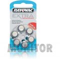 Bateria słuchowa V675 RAYOVAC EXTRA 1,4V Zinc-Air