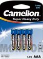 Bateria AAA R03 / 4 Blister 1,5V CAMELION Super Heavy Duty Blue 1 szt.