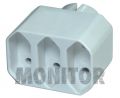 ROZGAŁĘŹNIK / ADAPTOR 3X / DG-ZD01/3 P0013