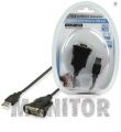 Kabel konwerter / przetwornik USB - RS232 (COM) DB9M / Cable-146/2 König